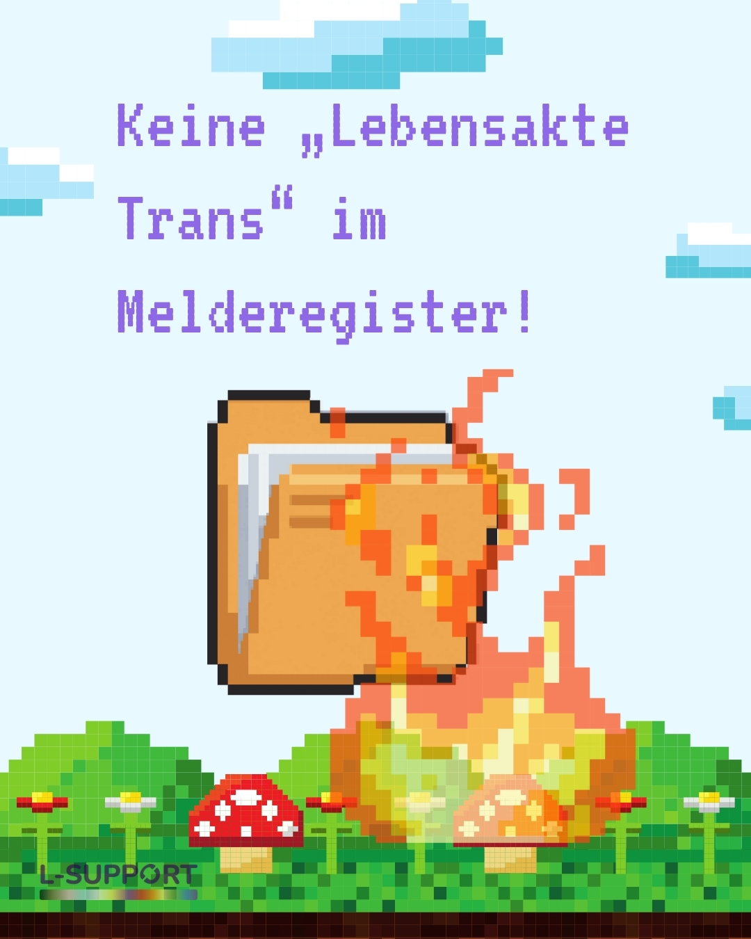 Keine „Lebensakte Trans“ im Melderegister!