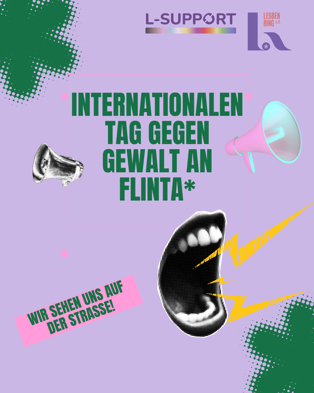 Internationaler Tag gegen Gewalt an FLINTA*